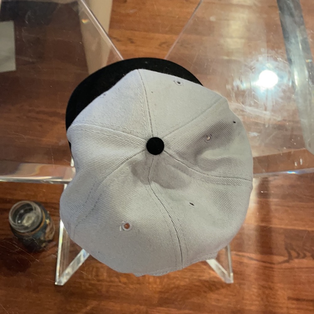 Halton Tracker Gray Black Snap Back Hat - image 2